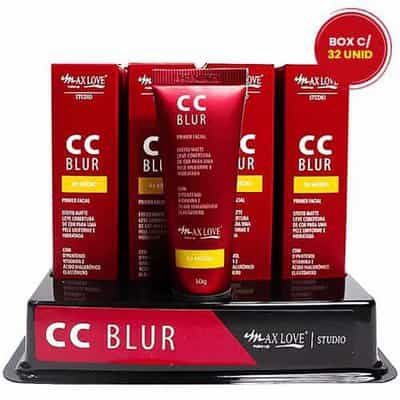 CC Blur Primer Facial Cor N° 03 Médio Max Love - Box c/ 32 unid