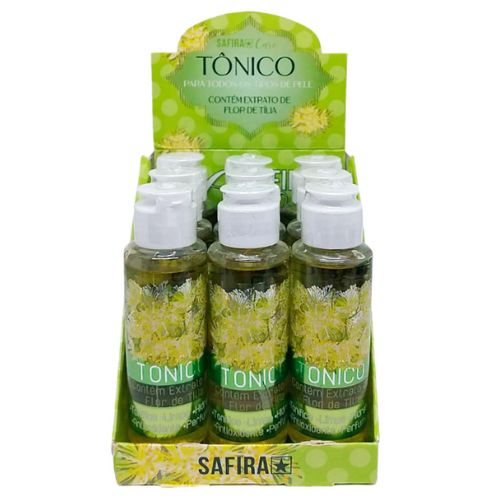 Tônico Hidratante Safira Care - Box c/ 09 unid