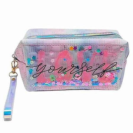 Necessaire Estampada Love Yourself LUA210-004-5-3