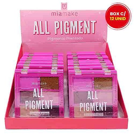 Pigmento Prensado All Pigment Mia Make 213 - Box c/ 12 unid