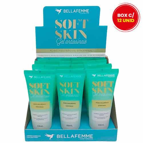 Gel Antissinais Soft Skin Bella Femme SS80040 - Box c/ 12 unid