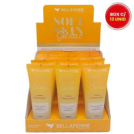 Gel Vita C Soft Skin Bella Femme SS80043 - Box c/ 12 unid