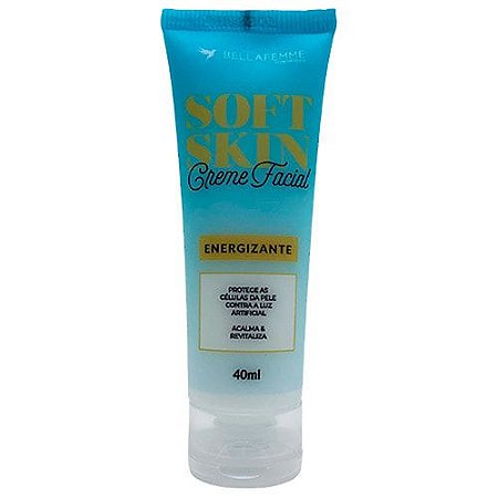 Creme Facial Energizante Soft Skin Bella Femme SS80004