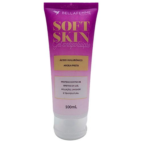 Gel Antipoluição Soft Skin Bella Femme SS80026
