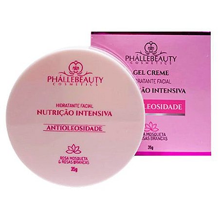 Gel Creme Hidratante Facial Nutrição Intensiva Phállebeauty PH0563