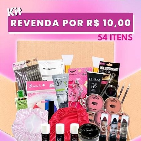 Revenda por R$10,00 - 54 Itens