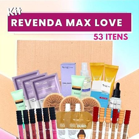 Kit Revenda Max Love - 54 Itens