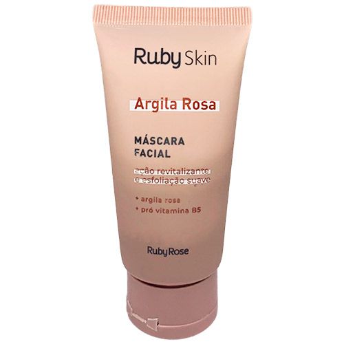 Máscara Facial Argila Rosa Ruby Skin Ruby Rose HB-404