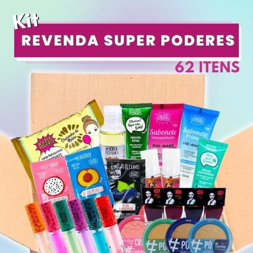 Kit Revenda Super Poderes - 62 Itens