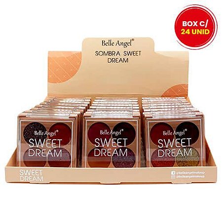 Quarteto de Sombras Sweet Dream Belle Angel B109 - Box c/ 24 unid