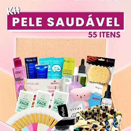 Kit Pele Saudável (55 itens)
