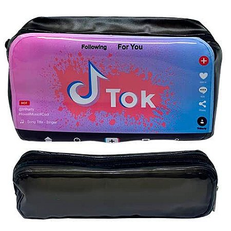 Kit com 02 Necessaire Tick Tok Trilharty KI05