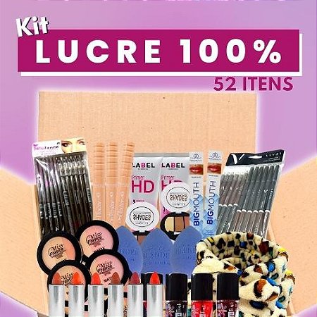 Kit LUCRE 100% (52 Itens)
