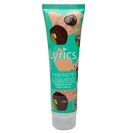 Sabonete Facial Líquido Fragrância de Coco Lyrics LY0051