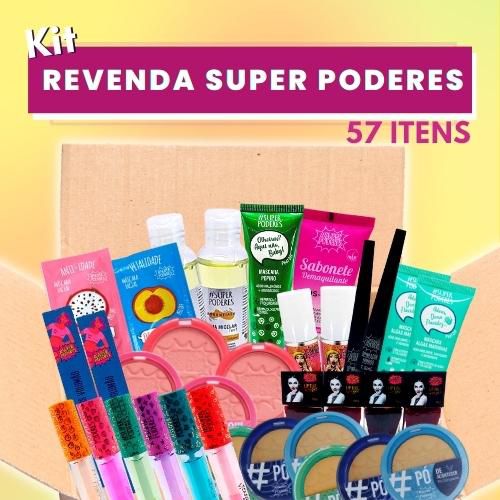 Kit Revenda Super Poderes - 57 Itens