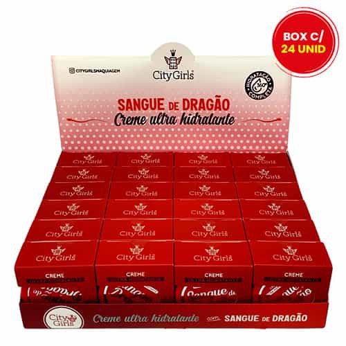 Creme Ultra Hidratante Sangue de Dragão City Girls CGN026 - Box c/ 24 unid