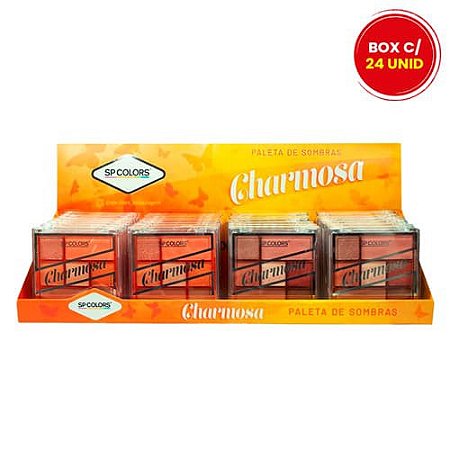 Paleta de Sombras Charmosa SP Colors SP243 - Box c/ 24 unid