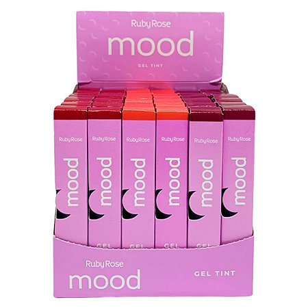 Gel Tint Mood Ruby Rose HB-565 - Box c/ 36 unid