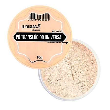 Pó Solto Translúcido Universal Ludurana B00102