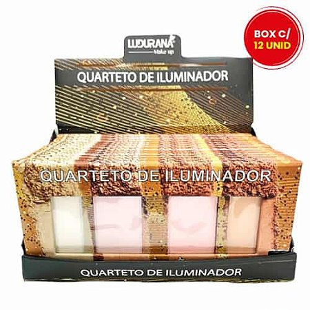 Quarteto de Iluminador Ludurana B00034 - Box c/ 12 unid