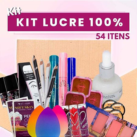 Kit LUCRE 100% (54 Itens)
