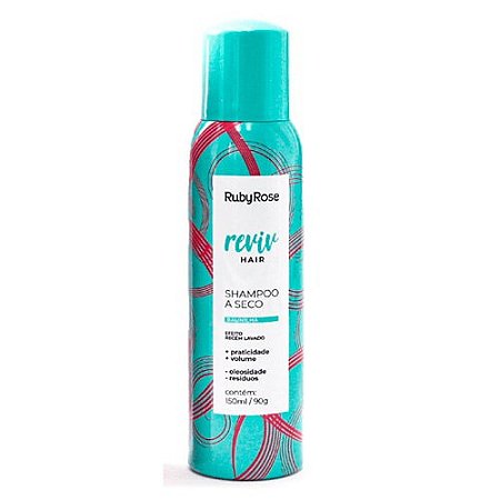 Shampoo a Seco Baunilha Reviv Hair Ruby Rose HB-805