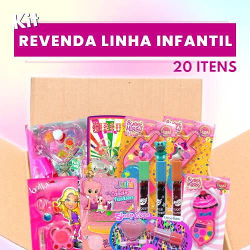 Kit Revenda Linha Infantil -  20 Itens