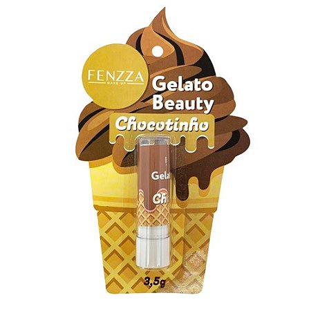 Batom Bastão Chocotinho Gelato Beauty Fenzza FZ20024