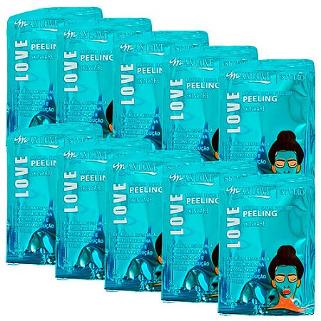 Máscara Facial Peel Off Peeling Max Love - Pcte c/ 10 unid