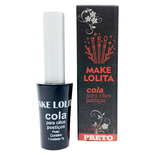 Cola para Cílios Postiços Preta Make Lolita ML602
