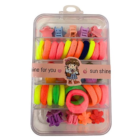 Kit Para Cabelo Infantil SJ-177/SJ-178