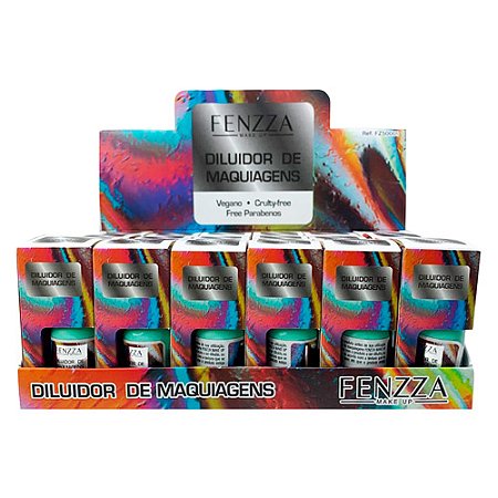 Diluidor de Maquiagens 7,5ml Fenzza FZ50001 - Box c/ 24 unid
