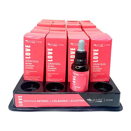 Sérum Facial Retinol Love Max Love - Box c/ 24 unid