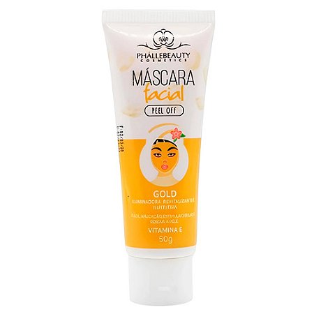 Máscara Facial Peel Off Gold Phállebeauty PH0049