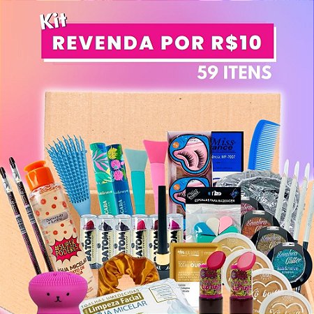 Revenda por R$10,00 - 59 Itens