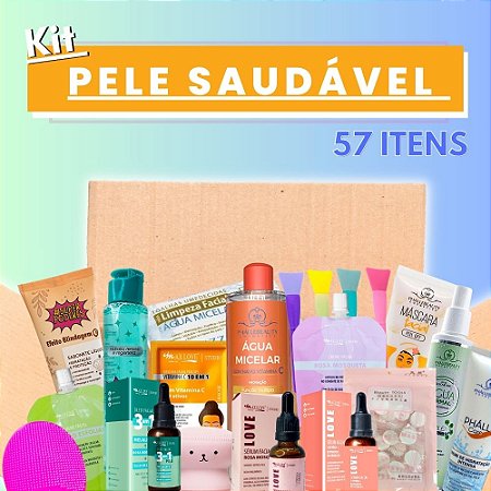 Kit Pele Saudável (57 itens)