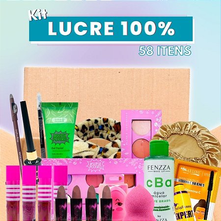 Kit LUCRE 100% (58 Itens)