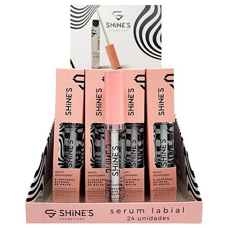 Sérum Labial Volumizador Shine's SH1002 - Box c/ 24 unid