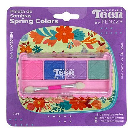 Paleta de Sombras Spring Colors Teen Fenzza SKV12011194