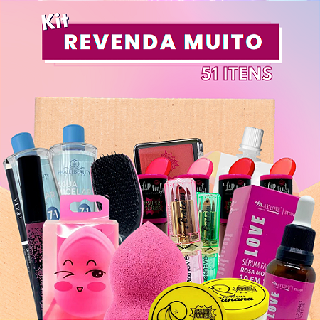 Kit Revenda MUITO (51 Itens)