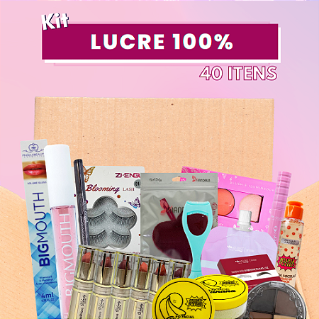 Kit LUCRE 100% (40 Itens)