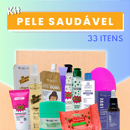 Kit Pele Saudável (33 itens)