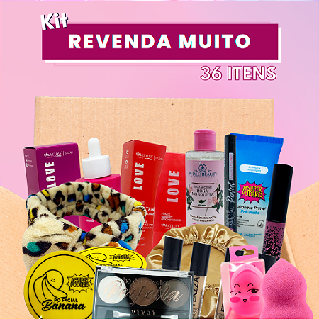 Kit Revenda MUITO - 36 Itens