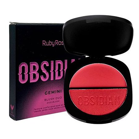 Blush Duo Gemini OG01 Obsidian Ruby Rose HB-1000-1