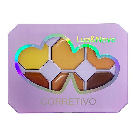 Paleta de Corretivo Matte Lua & Neve LN02425