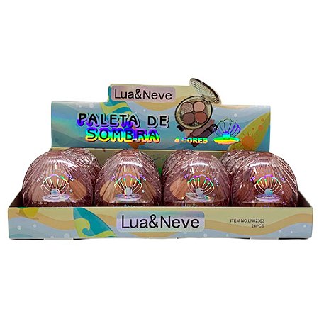 Paleta de Sombra Lua & Neve LN02363 - Box c/ 24 unid