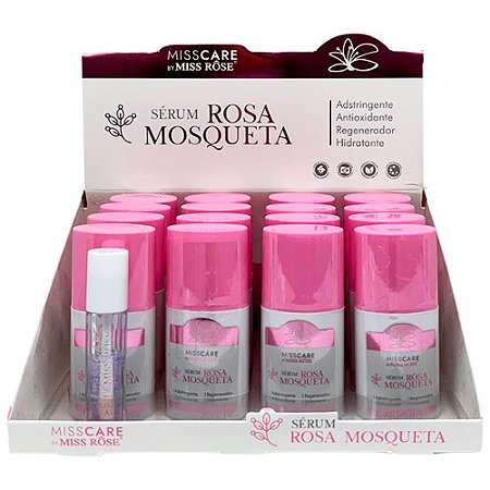 Sérum Facial Rosa Mosqueta Miss Rôse MR053 - Box c/ 16 unid