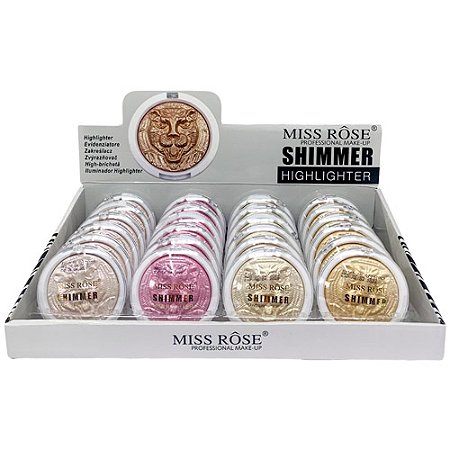 Iluminador Shimmer Miss Rôse 7003-030Z24 - Box c/ 24 unid