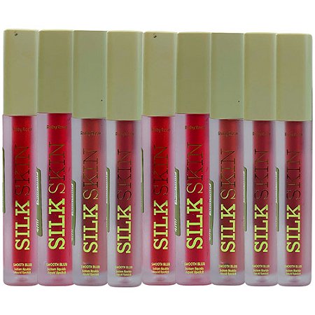 Batom Líquido Smooth Blur Silk Skin Grupo 01 Ruby Rose HB-F7100/G1 - Kit c/ 09 unid