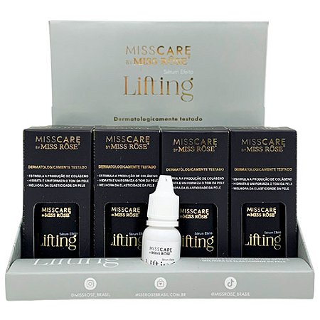 Sérum Facial Efeito Lifting Miss Care Miss Rôse MR074 - Box c/ 16 unid